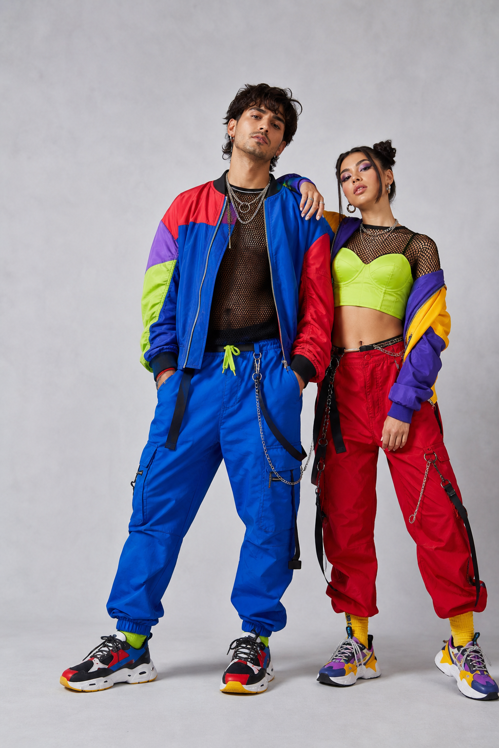 Look Block99 multicolore